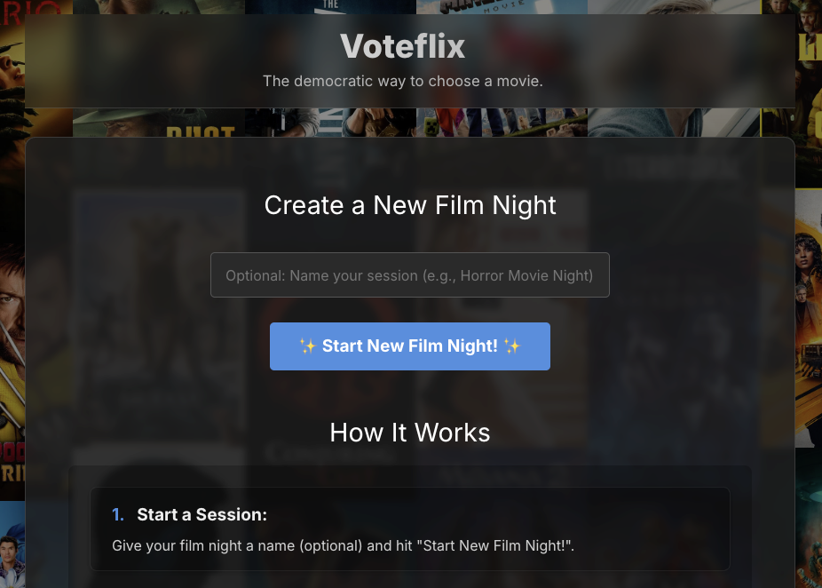 Film Night Decider screenshot
